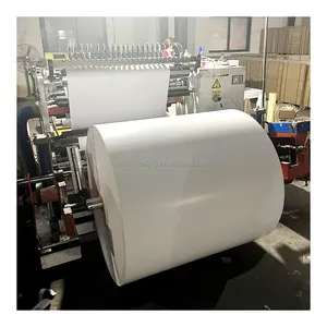 Adhesion Paper Print Label Roll 80Gsm Semi Gloss Self Adhesive Paper Selfadhesion Adhesion Coated Paper Jumbo Roll Label