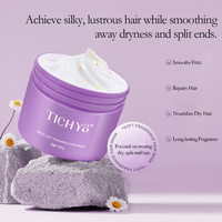 Masker Rambut OEM Silky Hair Mask Menyegarkan Melembapkan Memperbaiki Rambut Kering Ujung Bercabang Halus Formula Khusus Label Pribadi Perawatan Rambut