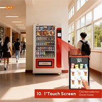 MÁQUINA EXPENDEDORA XY para Combinaciones de Venta de Aperitivos y Bebidas
