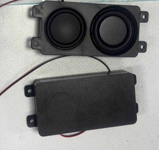 XDEC 8244 44*82mm 4ohm 3W/4W Max Dual Internal Magnet Dual Diaphragm Neodymium Bass Full Range Speaker Unit for Electronic