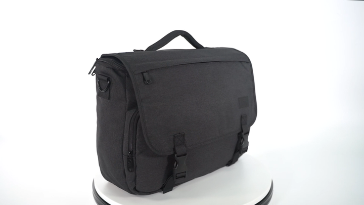 Men Laptop Bag Large Inch Shoulder Bag Nylon Travel Computer