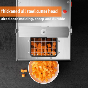 Máy cắt, thái, băm điện đa năng 250W, nhiều thông số kỹ thuật khác nhau, dùng cho trái cây, rau củ, cắt khối, khoai tây, hành tây, cà rốt - Product Image 3