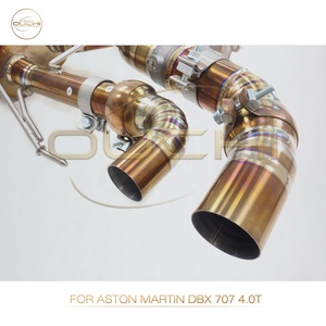 Pour Aston Martin <span class=keywords><strong>DBX</strong></span> 707 4.0T, échappement en titane Catback avec silencieux à soupape d'origine, pièces de performance automobile de haute qualité - Product Image 6