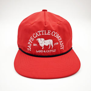 Gorras deportivas clásicas Richardson 256 para hombre, estilo visera plana, con cuerda, para golf, con logo personalizado, gorras lisas rojas de 5 paneles, tipo polo, snapback. - Product Image 3