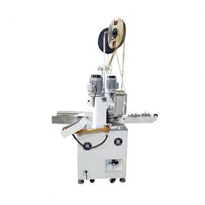 Haute qualité entièrement automatique Double extrémités fil câble coupe dénudage borne pressage sertissage Machine - Product Image 5