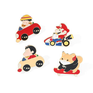 เข็มกลัดโลหะลายการ์ตูนซูเปอร์มาริโอ้ ขายส่ง อุปกรณ์ตกแต่งเสื้อผ้า หมวก รองเท้า สไตล์สร้างสรรค์ - Product Image 5