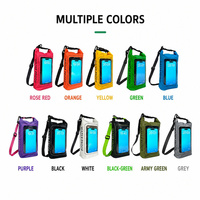 Sac bandoulière unisexe pliable en PVC étanche pour la plage, la plongée et la natation, idéal pour l'extérieur, pochette étanche, best-seller transfrontalier