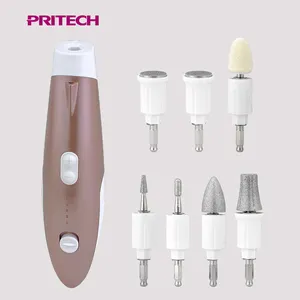 Набор для маникюра и педикюра PRITECH, профессиональная электрическая пилка для ногтей, для шлифовки, заточки, шлифовки и полировки