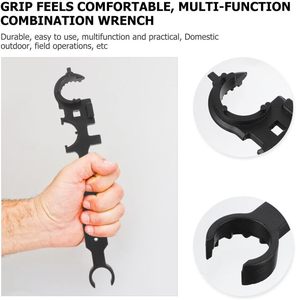 Llave <span class=keywords><strong>de</strong></span> Armero AR, 3 Tipos, Llave <span class=keywords><strong>de</strong></span> Armero Táctica Multifunción, Herramienta <span class=keywords><strong>de</strong></span> Mantenimiento, Herramienta Combinada <span class=keywords><strong>de</strong></span> Montaje/Desmontaje - Product Image 3