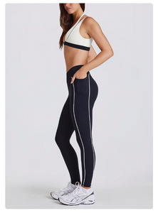 Conjunto Deportivo de 6 Piezas de Alta Calidad Personalizado, Transpirable, para Gimnasio, Leggings, Ropa Deportiva, Shorts, Brasier Deportivo, para Mujer, <span class=keywords><strong>Yoga</strong></span> - Product Image 5