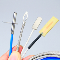 K-type Thermocouple Waterproof Patch Thermocouple Cold Press Nose Probe Temperature Sensor Circular Hole Temperature Measurement