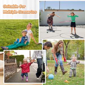 Pierres d'équilibre pour enfants, pierres antidérapantes, jouets pour l'autisme, pierres de saut en plastique, blocs d'équilibre, parcours d'obstacles, jeux - Product Image 6