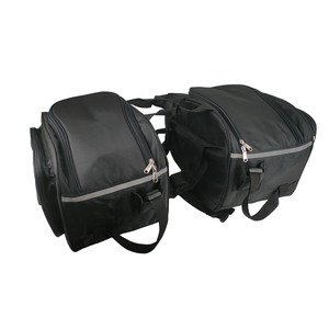 MESOROCK MK-MSB2 <strong>Motorcycle</strong> Saddle <strong>Bag</strong> Expandable 48L to 55L <strong>Waterproof</strong> Oxford Material Universal Fit Sissy Bar <strong>Bags</strong> - Product Image 3