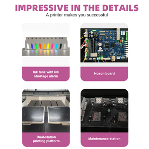 Impresora <span class=keywords><strong>DTG</strong></span> de Doble Estación, Tamaño Compacto, Máquina de Impresión Directa a Prendas Textiles con 4 Cabezales de Impresión I3200 - Product Image 3