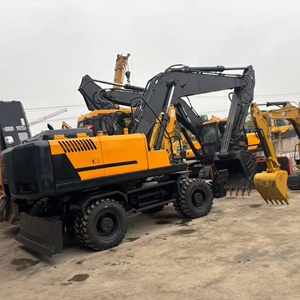 Excavadora de Ruedas HYUNDAI 210W-9 Amarilla de 22 Toneladas con Capacidad de Cucharón de 1.7m, Cucharón de Excavación, Motor, PLC, Caja de Cambios y Componentes Principales - Product Image 5