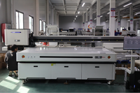 Imprimante UV à plat industrielle 2513 haute résolution Ricoh G6 pour panneaux publicitaires et portes