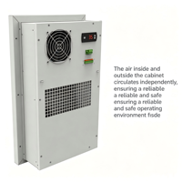 AC Kabinet Industri Luar Ruangan 600W Bersertifikasi CE, Kompresor GMCC Baru, R134a, Biaya Perawatan Rendah, Tipe Dinding/Jendela