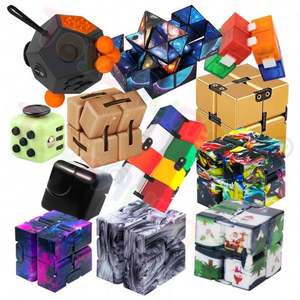 Mini Cubo Antiestrés de Titanio de Bolsillo, Juguete Mágico para Viajes, Alivio del Estrés, Herramientas Sensoriales con Muestra Gratuita - Product Image 6