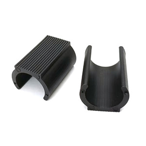 Plastic <b>Leg</b> Protection Pad U-Shaped Black Non-Slip For Office Chair <b>Table</b> Furniture Pads 19-22-25mm - Product Image 3