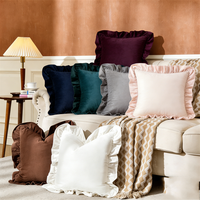 Housse de coussin décorative pour canapé-lit, protection de coussin, vente en gros OEM ODM