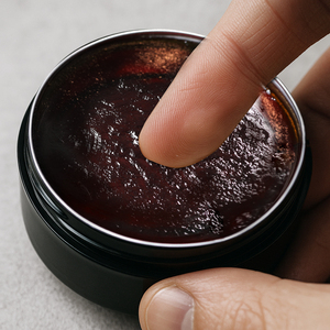 Baume à barbe hydratant intense et fixant, à l'huile d'argan et de jojoba, pour hommes, marque privée OEM - Product Image 2