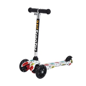 Durable usando precio bajo niños bicicleta Scooter acero chico Scooter <span class=keywords><strong>6</strong></span> <span class=keywords><strong>años</strong></span> 3 Pu Flash ruedas para niños - Product Image 3