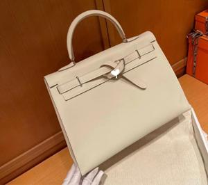 Sac à main en cuir de luxe avec logo personnalisé, étiquette privée, cousu à la main, en cuir de vachette pleine fleur, sac fourre-tout, sac à bandoulière, sacs faits à la main pour femmes - Product Image 1