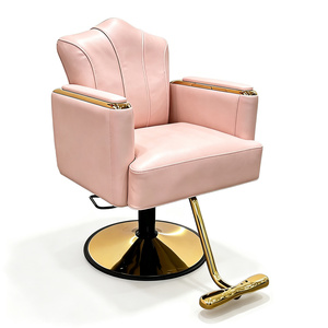 Chaises de coiffure professionnelles de style européen, avec pompe hydraulique, inclinables, pour salon de beauté et salon de barbier - Product Image 6