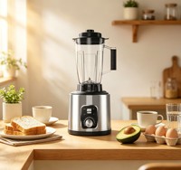 Robot culinaire électrique commercial personnalisé 3L, mixeur-blender 3-en-1 robuste avec fonction mixeur-broyeur
