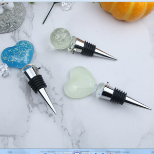 Led <b>Wine</b> Bottle <b>Stopper</b> Zinc Alloy Silicone Flashing Luminous For Champagne And <b>Wine</b> - Product Image 4
