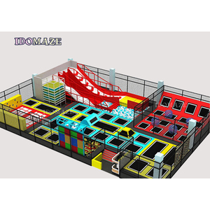 <span class=keywords><strong>Trampoline</strong></span> Équipement de terrain de jeu extérieur intérieur professionnel <span class=keywords><strong>Trampoline</strong></span> <span class=keywords><strong>Park</strong></span> Kids <span class=keywords><strong>Trampoline</strong></span> With Balls - Product Image 4