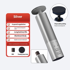 Meuleuse à pieds rechargeable puissante avec mode turbo et technologie anti-brûlure pour les soins de la peau dure - Product Image 2