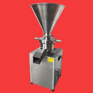 <span class=keywords><strong>El</strong></span> precio de fábrica de alimentos grado Molino de sésamo de mantequilla de cacahuete máquina de molino coloidal - Product Image 2