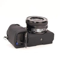 En stock, étui de protection en silicone souple, étanche à la poussière, élégant, pour appareil photo A6300 A6400 A6100, sacs vidéo