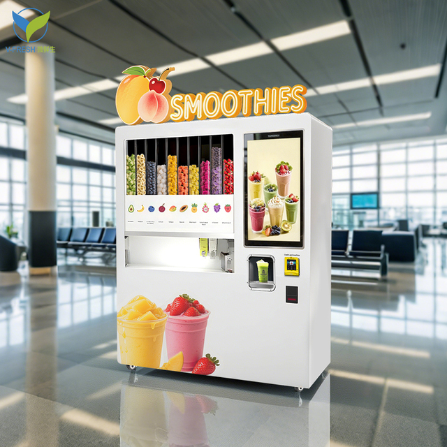 VFresh CE Certified in Stock Good Selling Commercial Machine for Mall Center Frozen Fruit Vending Machine
