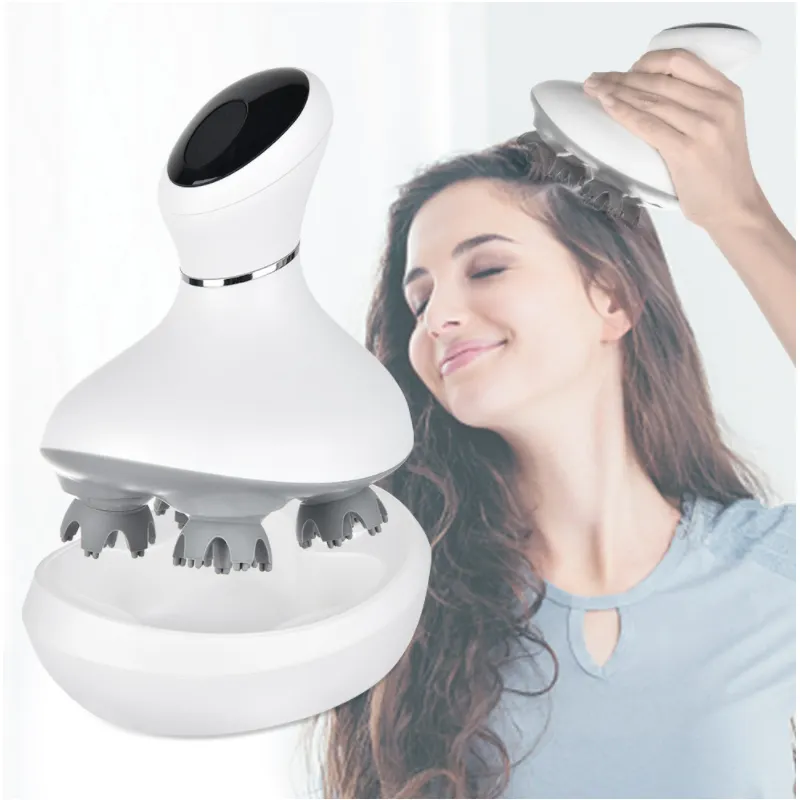 Cordless Hair Scalp Massager Electric Handheld Portable Head Massager For Relaxing