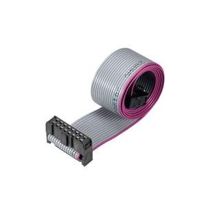 Uxcell Copper IDC Wire Flat Ribbon Cable 16-Pin 2.54mm Pitch 50cm Pink FFC FPC Connector - Product Image 2
