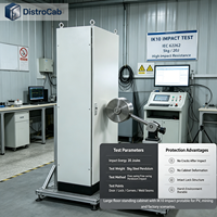 Armoire de distribution verticale anti-poussière L HMS, armoire de fréquence personnalisée en usine, armoire de contrôle industrielle PLC pour intérieur