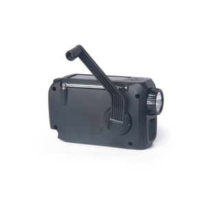 Ngoài trời cắm trại khẩn cấp 4000 mAh ngân hàng điện năng lượng mặt trời Hand Crank <span class=keywords><strong>Radio</strong></span> noaa/AM/FM với ánh sáng đèn flash, SOS báo động để sử dụng nhà - Product Image 3