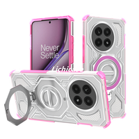 Coque de téléphone Lichicase de style mécanique avec bouton flexible pour la protection de l'objectif pour Oneplus ACE 5 5 Ultra Nord 5 CE5 Coque de protection