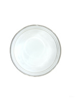Assiettes de présentation en porcelaine fine de style américain, personnalisables OEM/ODM, avec motifs graphiques, blanches, écologiques et compatibles lave-vaisselle