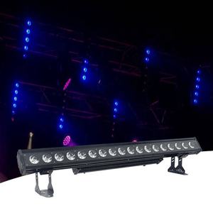 Luz de Pared Impermeable con Control DMX de 18 Piezas, Luz de Pared RGBW para Exteriores - Product Image 1