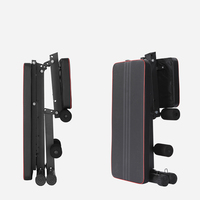 PINJIAN Banc de musculation pliable multifonctionnel réglable à usage domestique/salle de sport, vente chaude