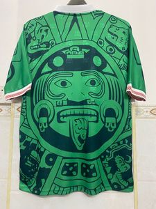 Kaos Jersey Sepak Bola Retro Koleksi Meksiko Berkualitas Tinggi Grosir, Seragam Sepak Bola Vintage Meksiko untuk Fans dan Pemain, Custom - Product Image 3