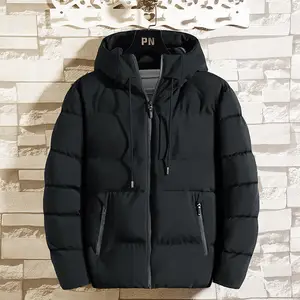 2022 Nieuwe Mannen Jassen Mannen Casual Mode Winter Puffer Jas Heren Korte Bomber Bubble Jassen Custom Logo