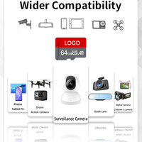 Carte Mémoire Direct Usine 32Go 64Go 128Go Carte Mémoire SD Haute Vitesse pour Caméra Wifi Caméra de Surveillance CCTV