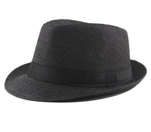 Chapeaux Panama Fedora en Lin Multicolore Pas Chers pour l'Été, Décontractés, d'Extérieur, avec Logo Personnalisé, Jazz Borsalino Trilby - Product Image 2