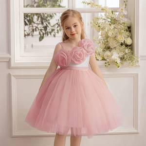 Robe de princesse pour filles, tenue de spectacle, de bal, de mariage, élégante, pour fête, scène, concours, anniversaire, ensemble de costumes - Product Image 2