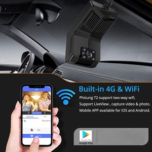 Nuova visione notturna 4G Dash Cam w/ IR all'interno di Android WiFi GPS che traccia doppia telecamera DVR vista dal vivo FHD 1080P vista remota - Product Image 4