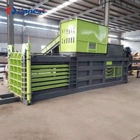 Presse à balles hydraulique : Machine compacteuse économique pour le recyclage des déchets plastiques, du carton et des emballages |   Ratio de compression élevé